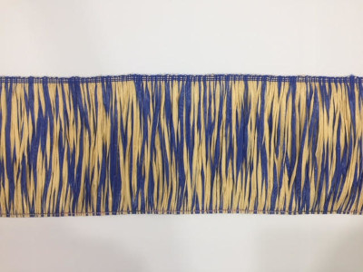 Raffia rojt mix 15 cm  hosszú - BLUE